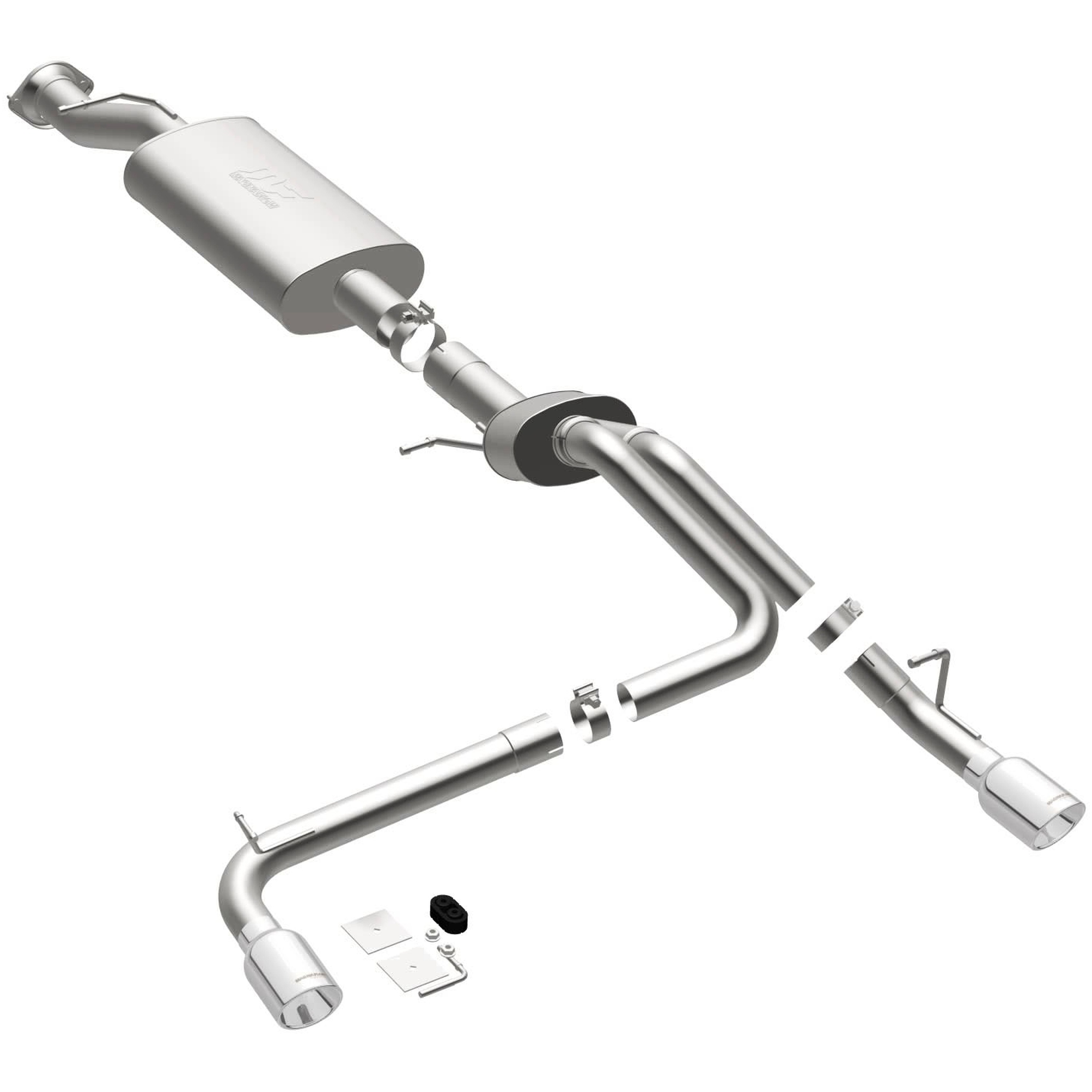 MagnaFlow 2007-2008 Hummer H2 Street Series Cat-Back Performance Exhaust System